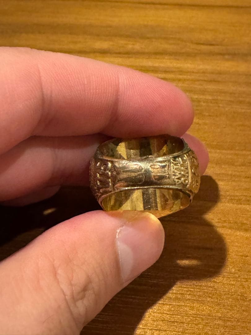 ヴィンテージ カレッジリング 15号