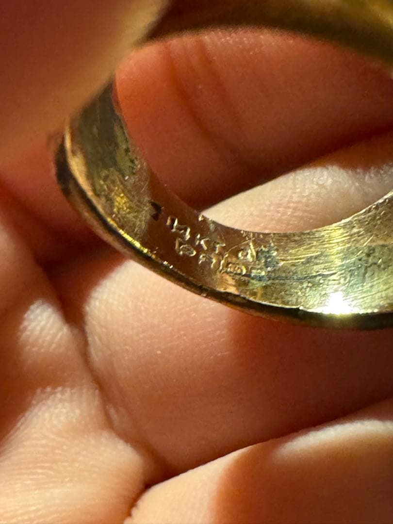 ヴィンテージ カレッジリング 15号