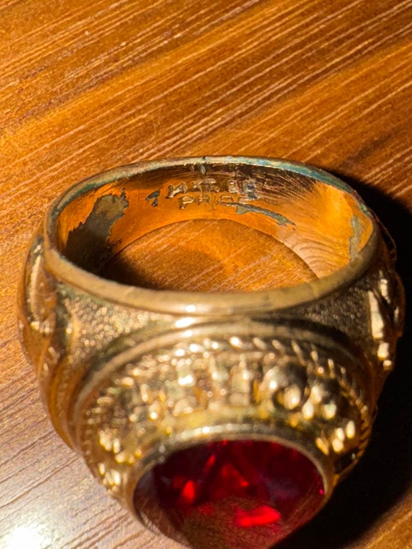 ヴィンテージ カレッジリング 15号