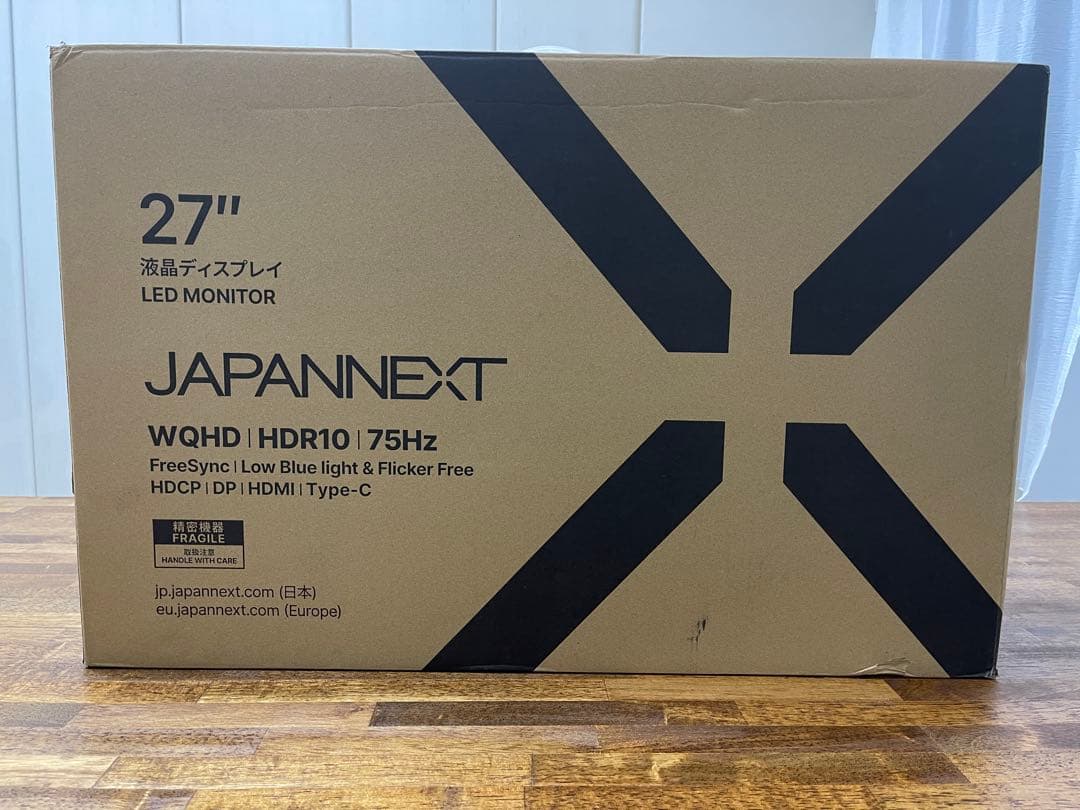 27インチ モニター WQHD 2560x1440