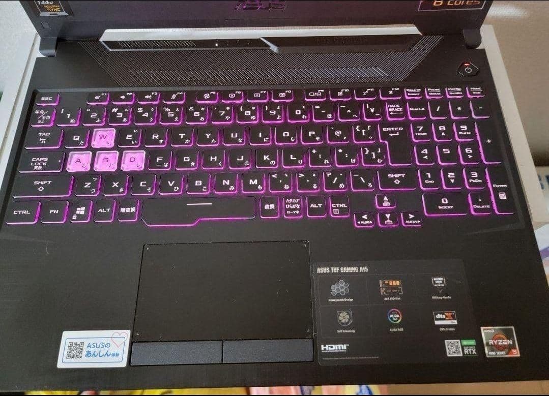 Windowsノート本体 ASUS TUF Gaming/Ryzen9