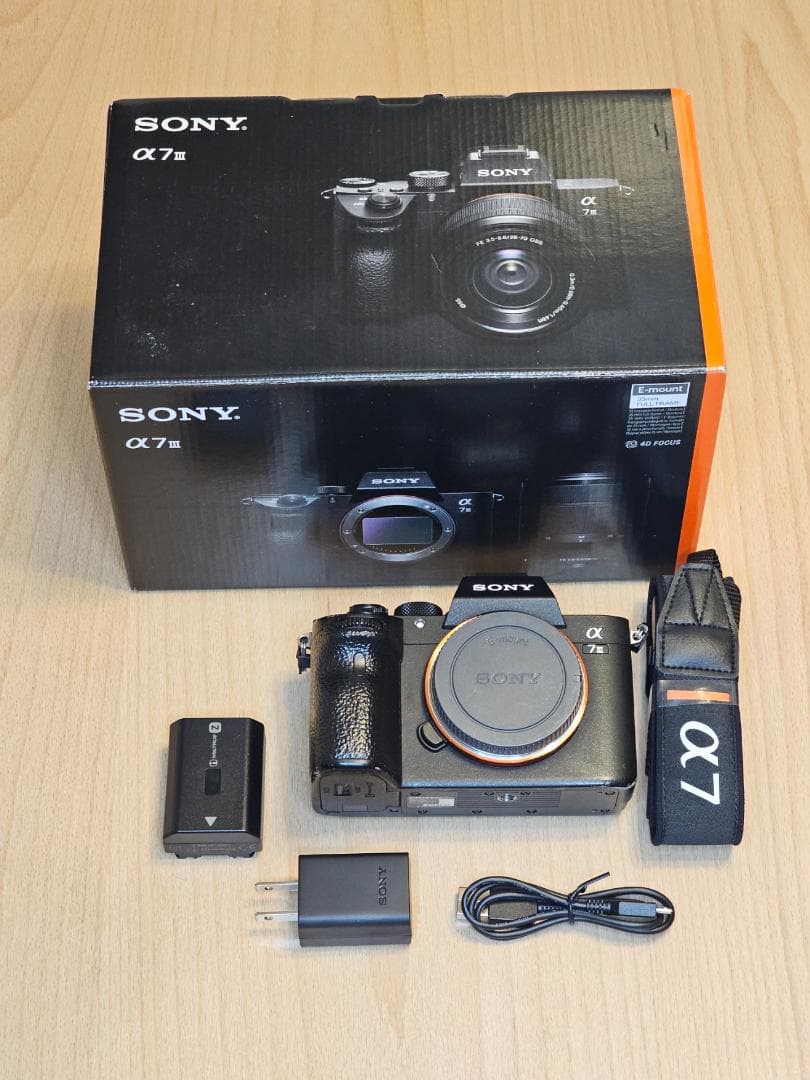 [シャッター数 339回] SONY α7III（ILCE-7M3）[ボディ]