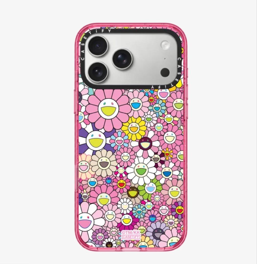 新品　CASETiFY フラワー ブルーム iPhone17Promax