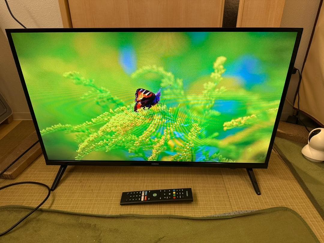 KONKA チューナーレステレビ 32型 2022年製　映り綺麗　超極美品！