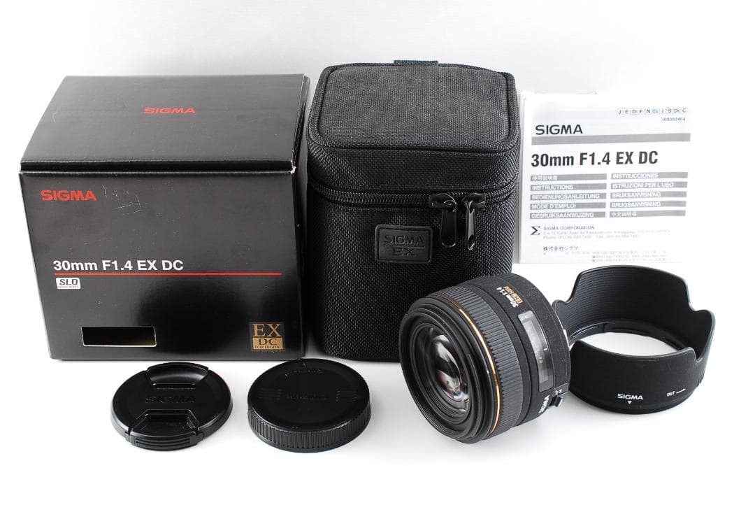 SIGMA 30mm F1.4 DC HSM レンズ Canon