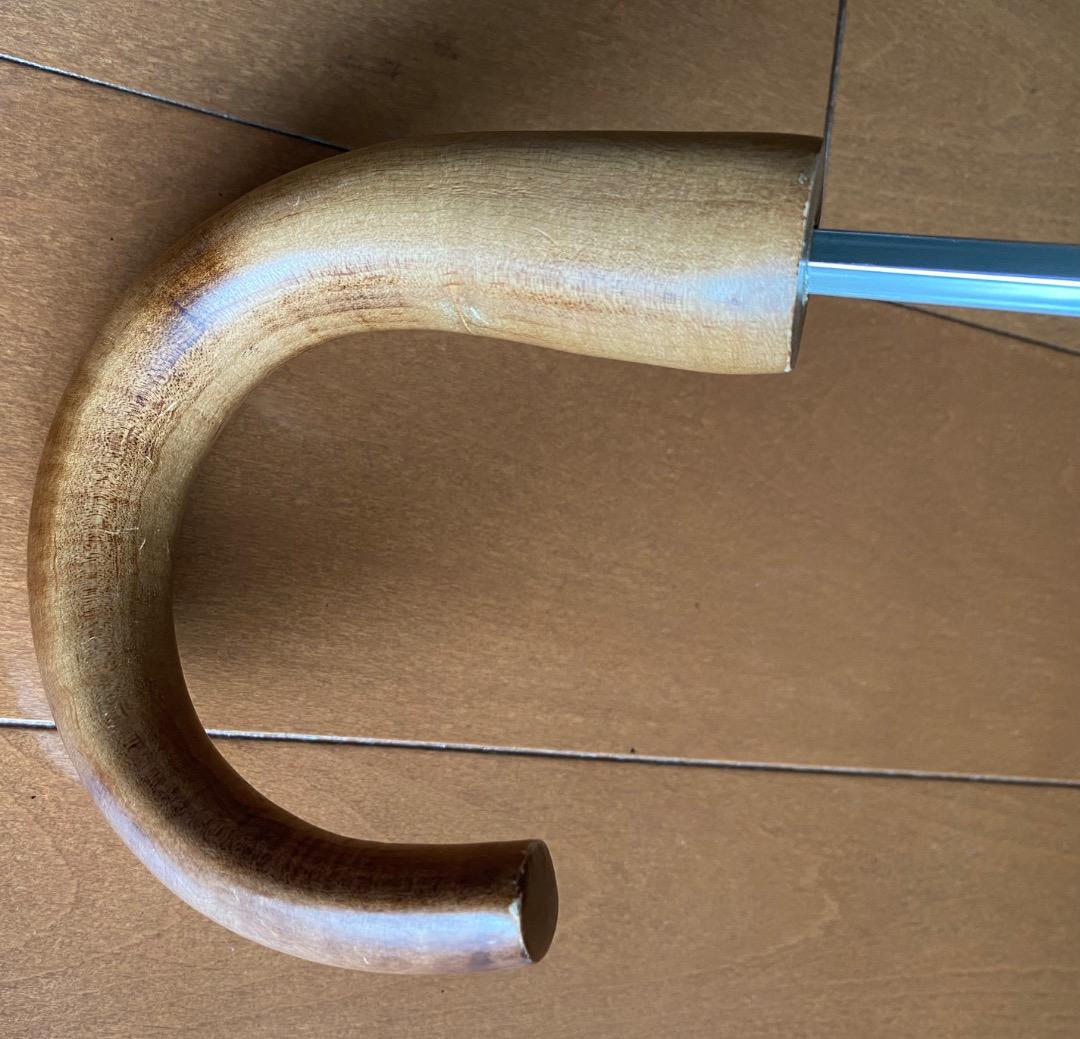 【英国ブランド】FOX UMBRELLAS　折り畳み傘　木製ハンドル