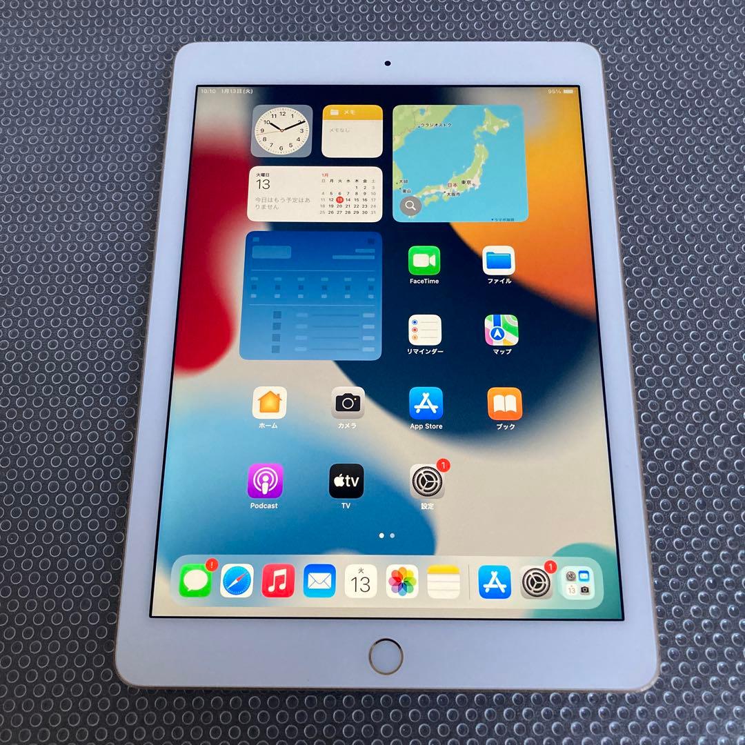 3938【早い者勝ち】美品☆電池ほぼ新品☆iPadAir2第2世代64GBau☆