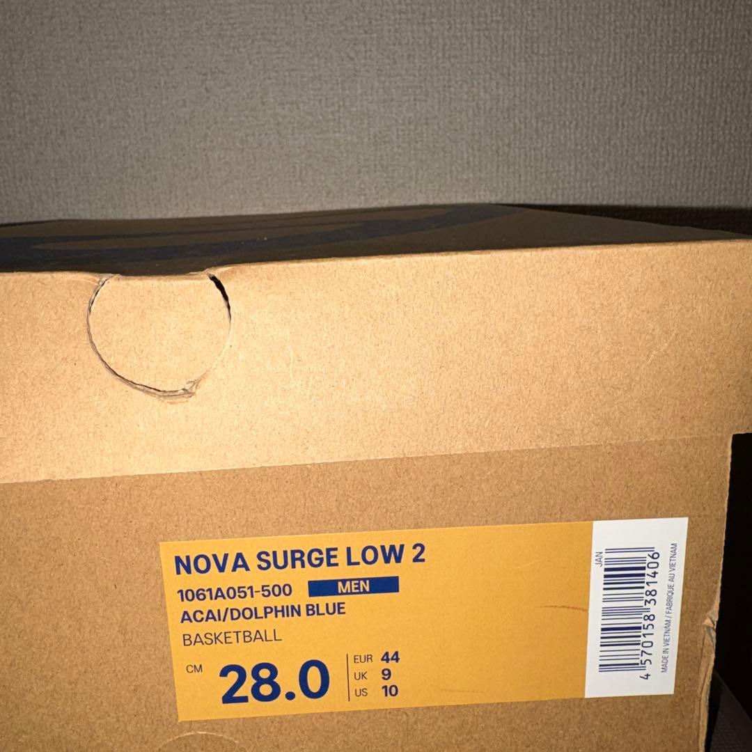 【SALE✨】asics NOVA SURGE LOW 2 28㎝