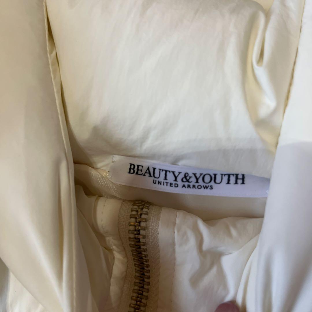 B&Y UNITED ARROWS ナイロン ショート ダウンジャケット　M