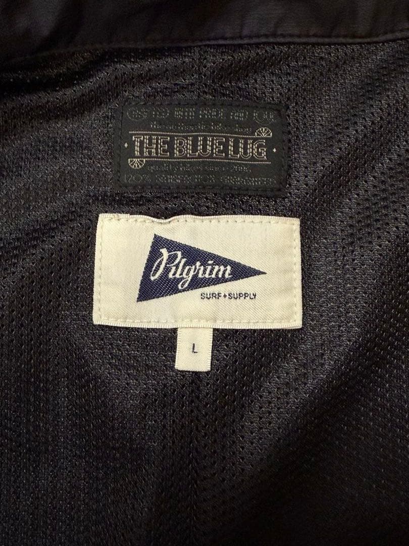 THE BLUE LUG pilgrim surf ベスト チャコール　L