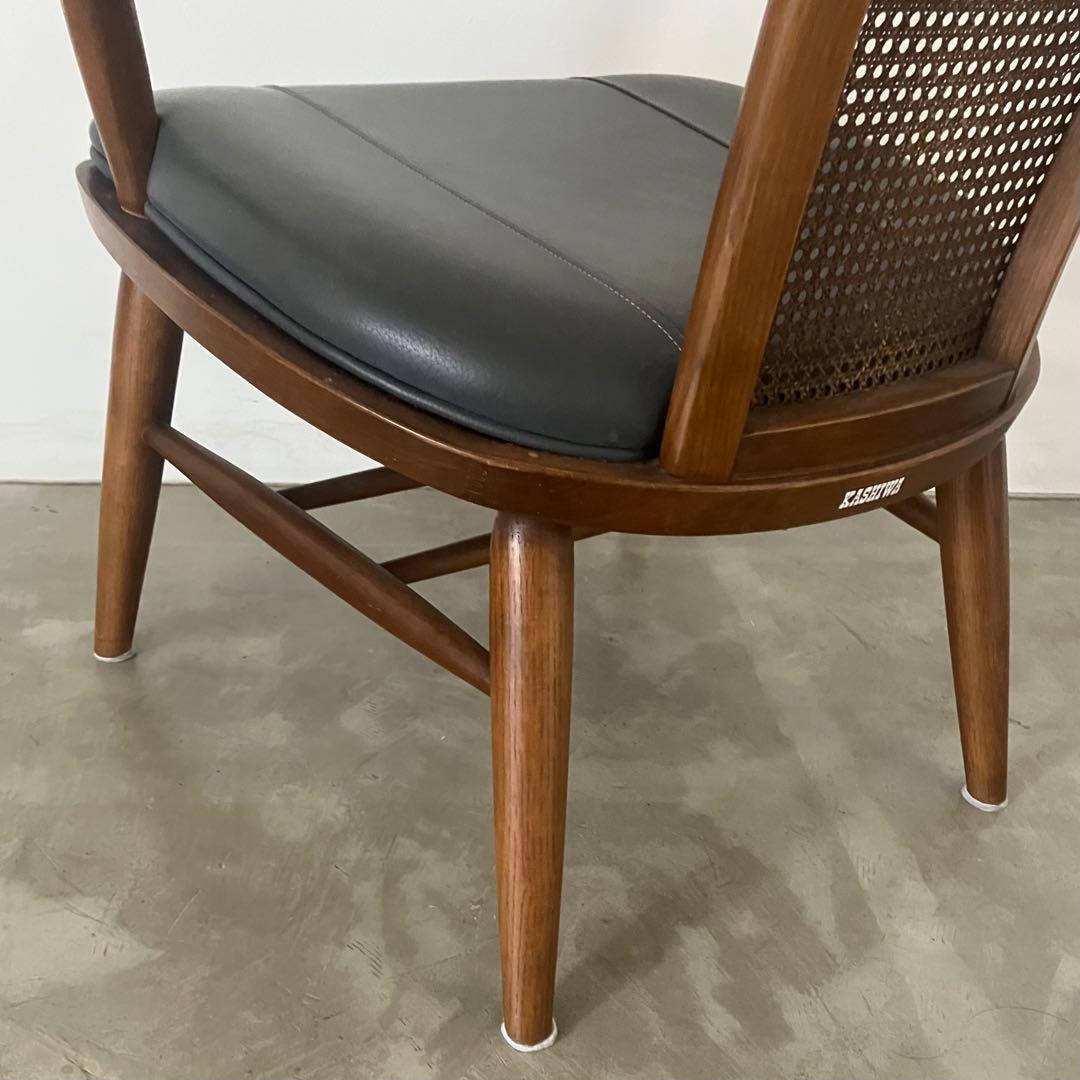 レトロ　ヴィンテージ　柏木工　古家具　椅子　ダイニングチェア　アームチェア　木製