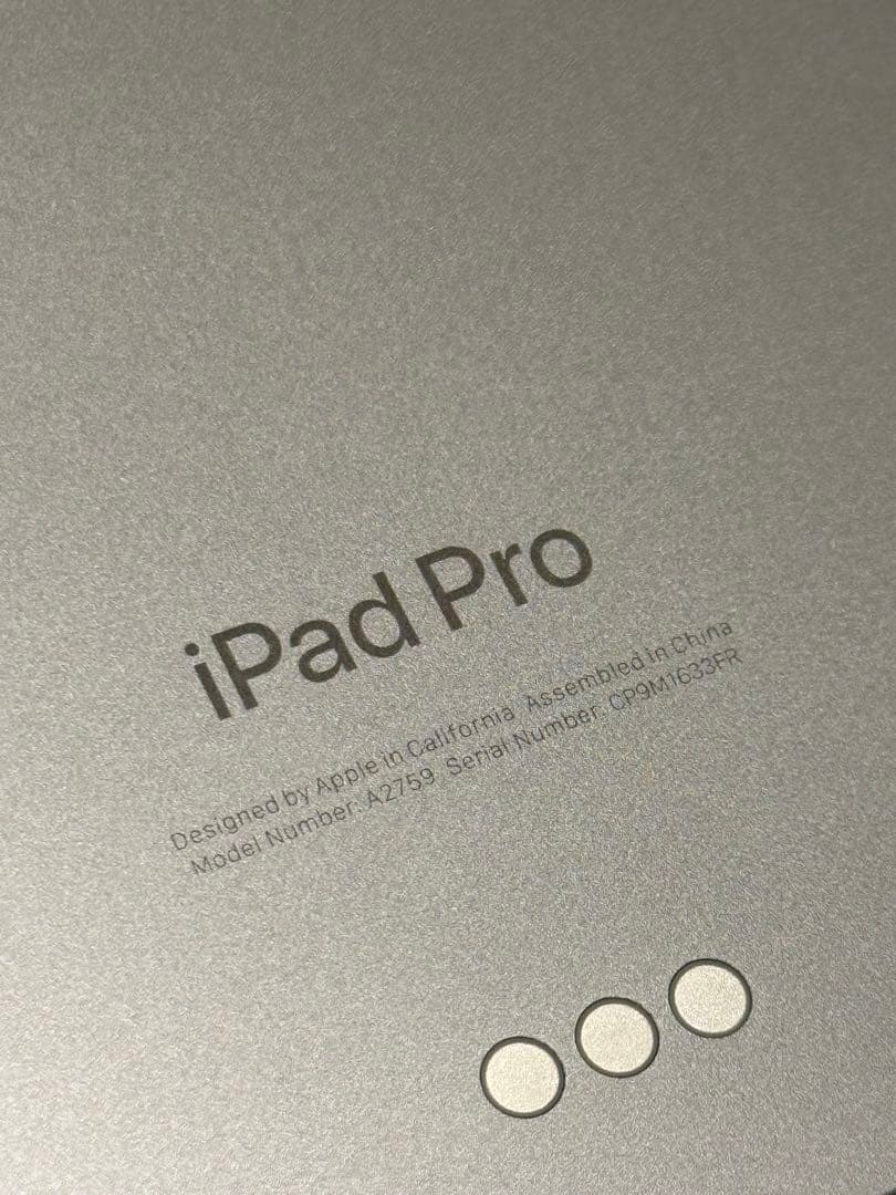Apple iPad Pro 11インチ　第4世代　256GBスペースグレイ