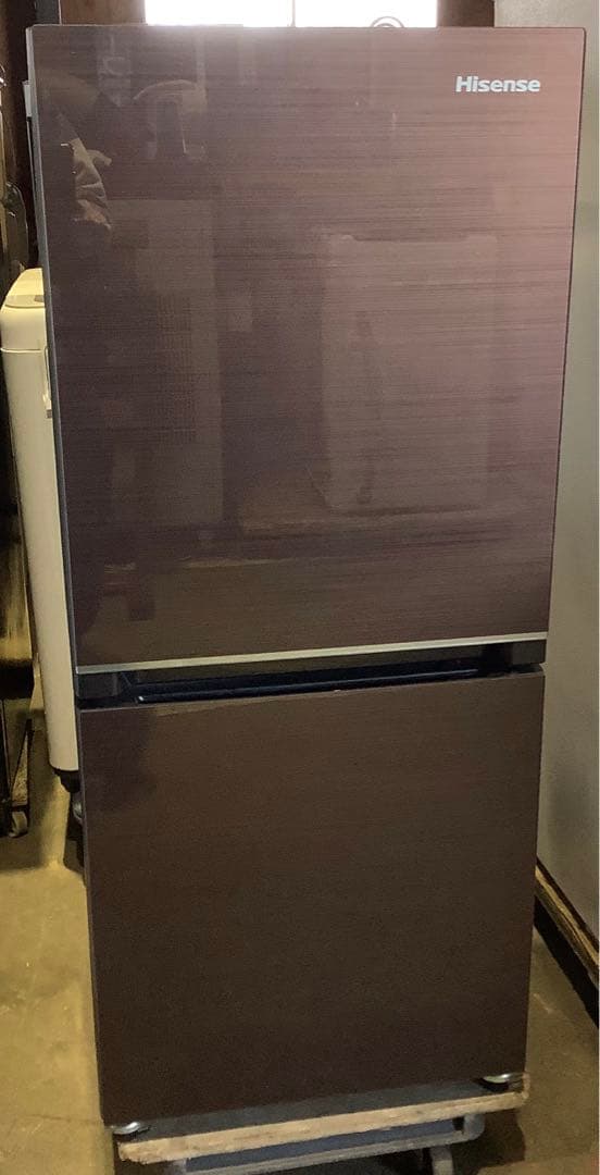 ハイセンス 2ドア 冷凍冷蔵庫 HR-G13B-BR 134L 2020年製