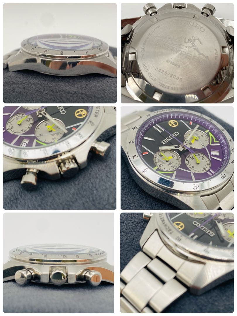 SEIKO EVAタイプ 500 クロノグラフ　箱、説明書付き　美品