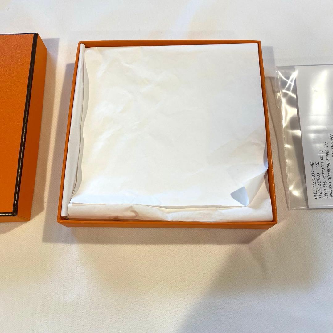 HERMES エルメス　ハンカチ　ピンク ストライプ　新品　未使用