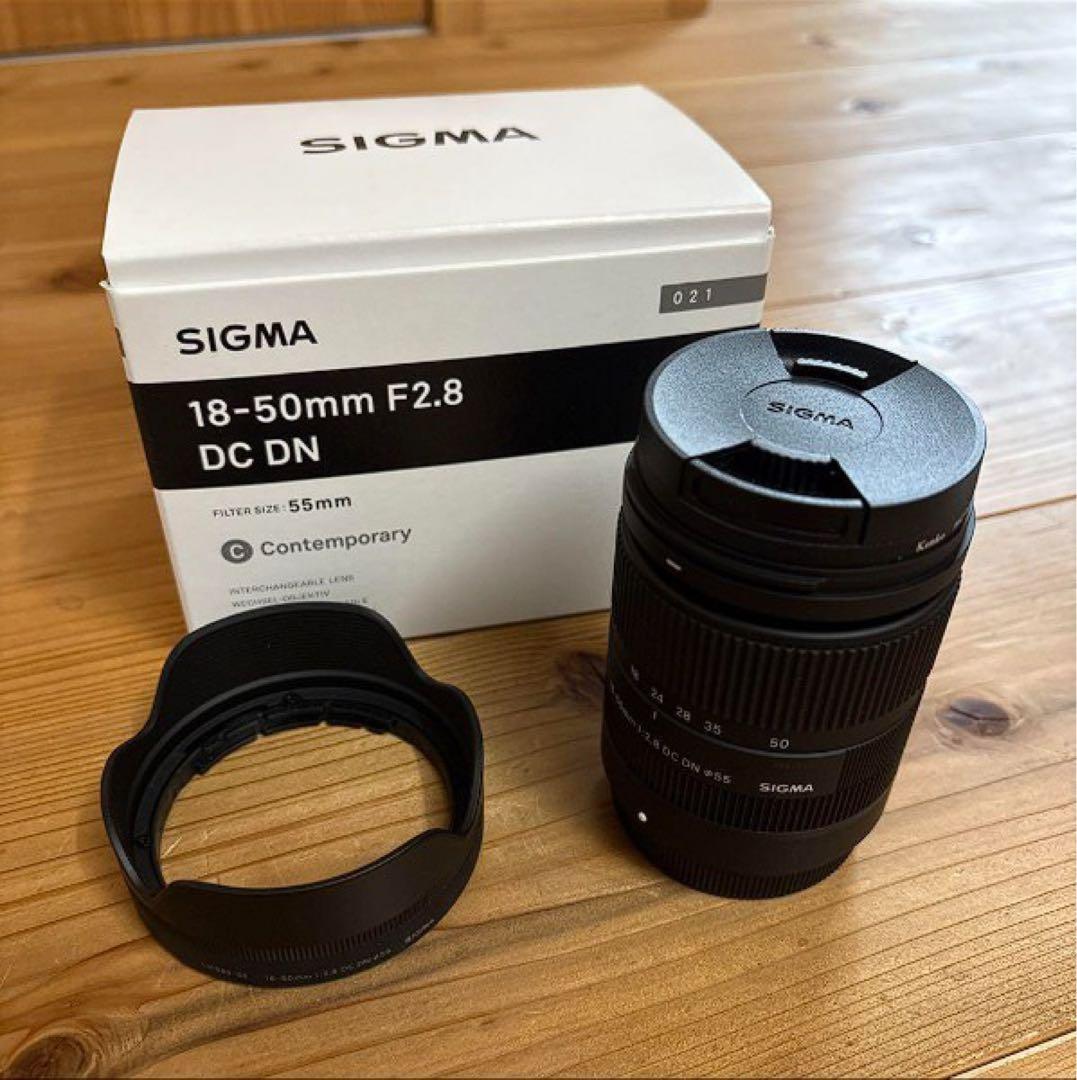 SIGMA 18-50mm F2.8 DC DN ズームレンズ　xマウント