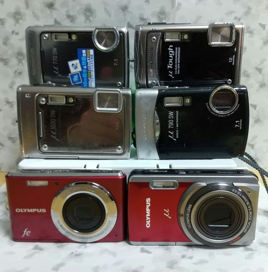 【RS49】OLYMPUS まとめ売り デジカメ ジャンク品