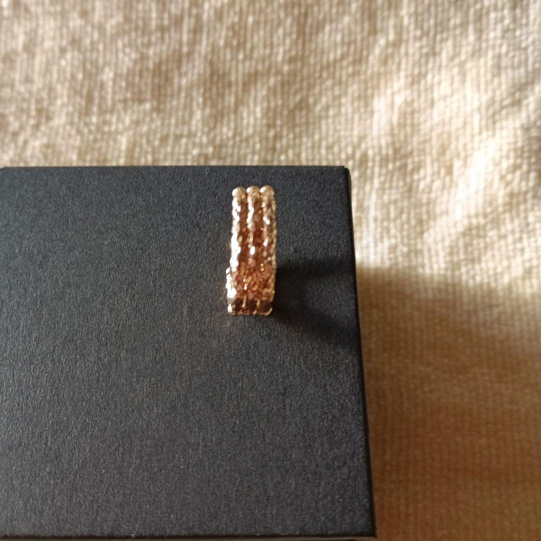 ＧＳＴＶK18YGクロスミラーカットフリーリング サイズ6～20