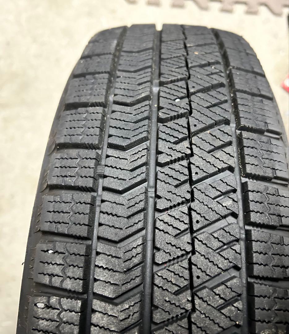 8分山！ブリヂストン　スタッドレスタイヤ155/65R14 軽自動車用4本セット