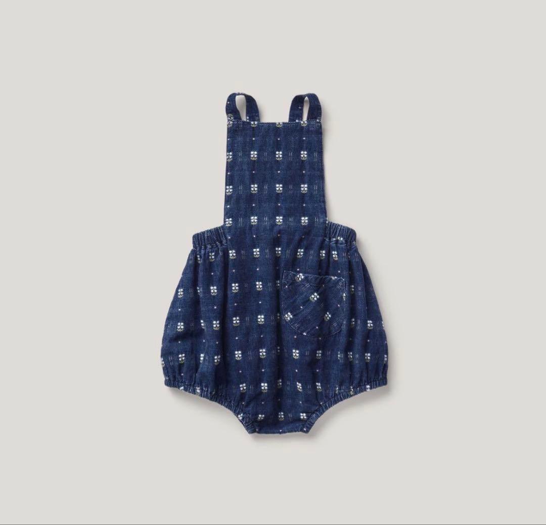 ロンパース・カバーオール soor ploom Oona Romper Embroidered Denim