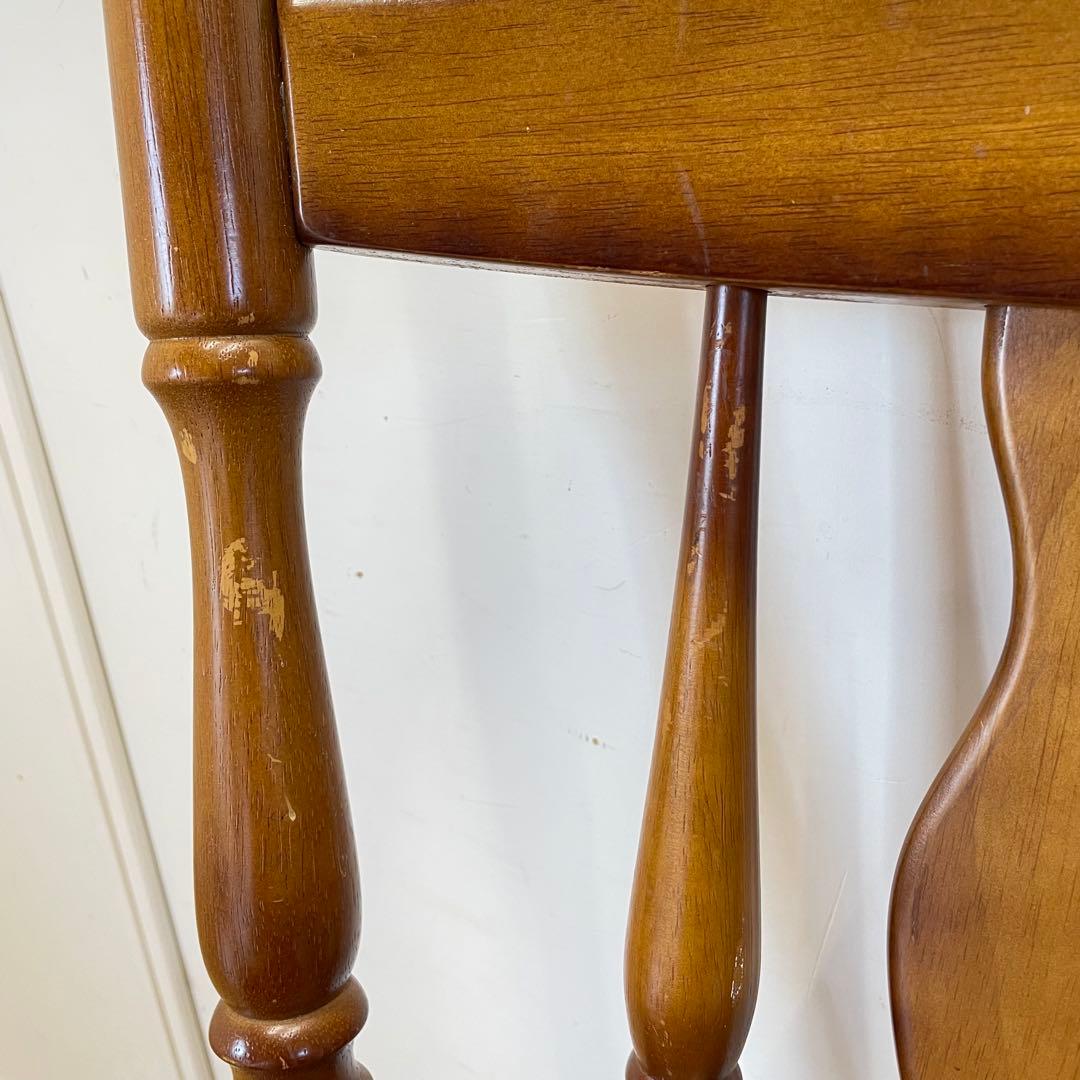 ウィンザーチェア② 木製ダイニングチェア 椅子 イス アンティーク ビンテージ