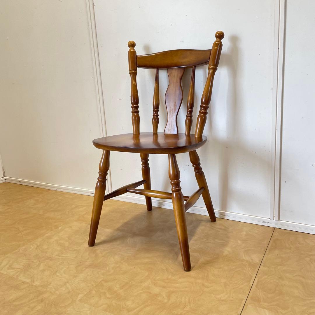 ウィンザーチェア② 木製ダイニングチェア 椅子 イス アンティーク ビンテージ