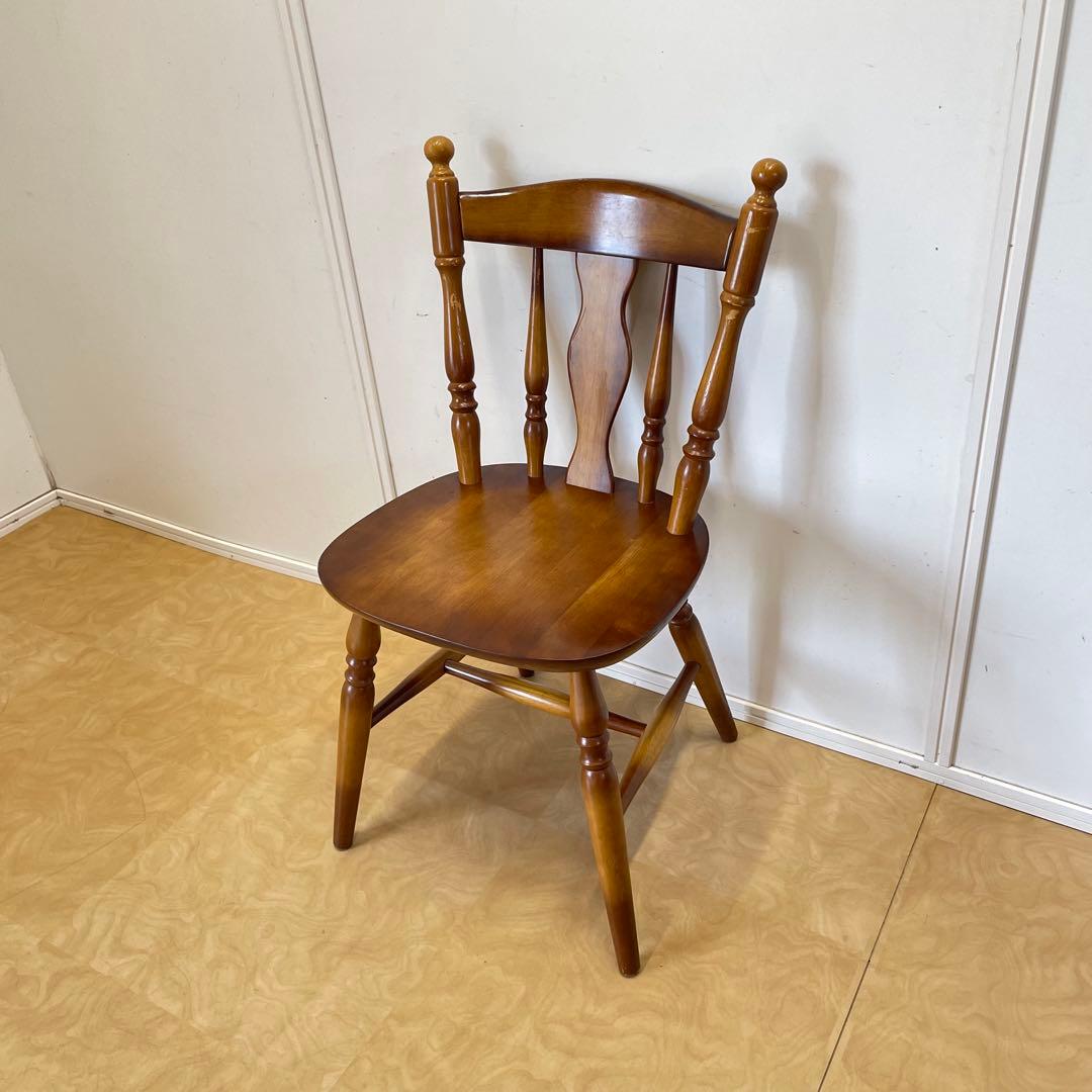 ウィンザーチェア② 木製ダイニングチェア 椅子 イス アンティーク ビンテージ