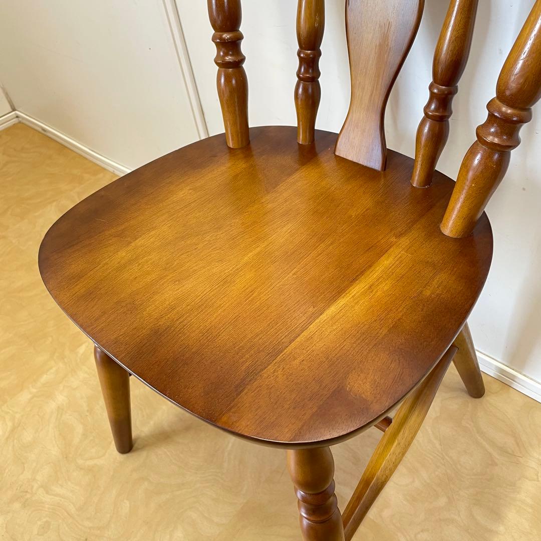 ウィンザーチェア② 木製ダイニングチェア 椅子 イス アンティーク ビンテージ