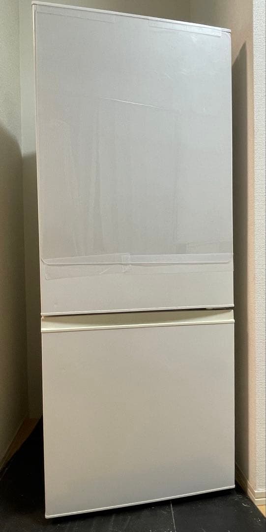 【たのメル便】AQUAノンフロン冷凍冷蔵庫 2017年製AQR-18F (W)