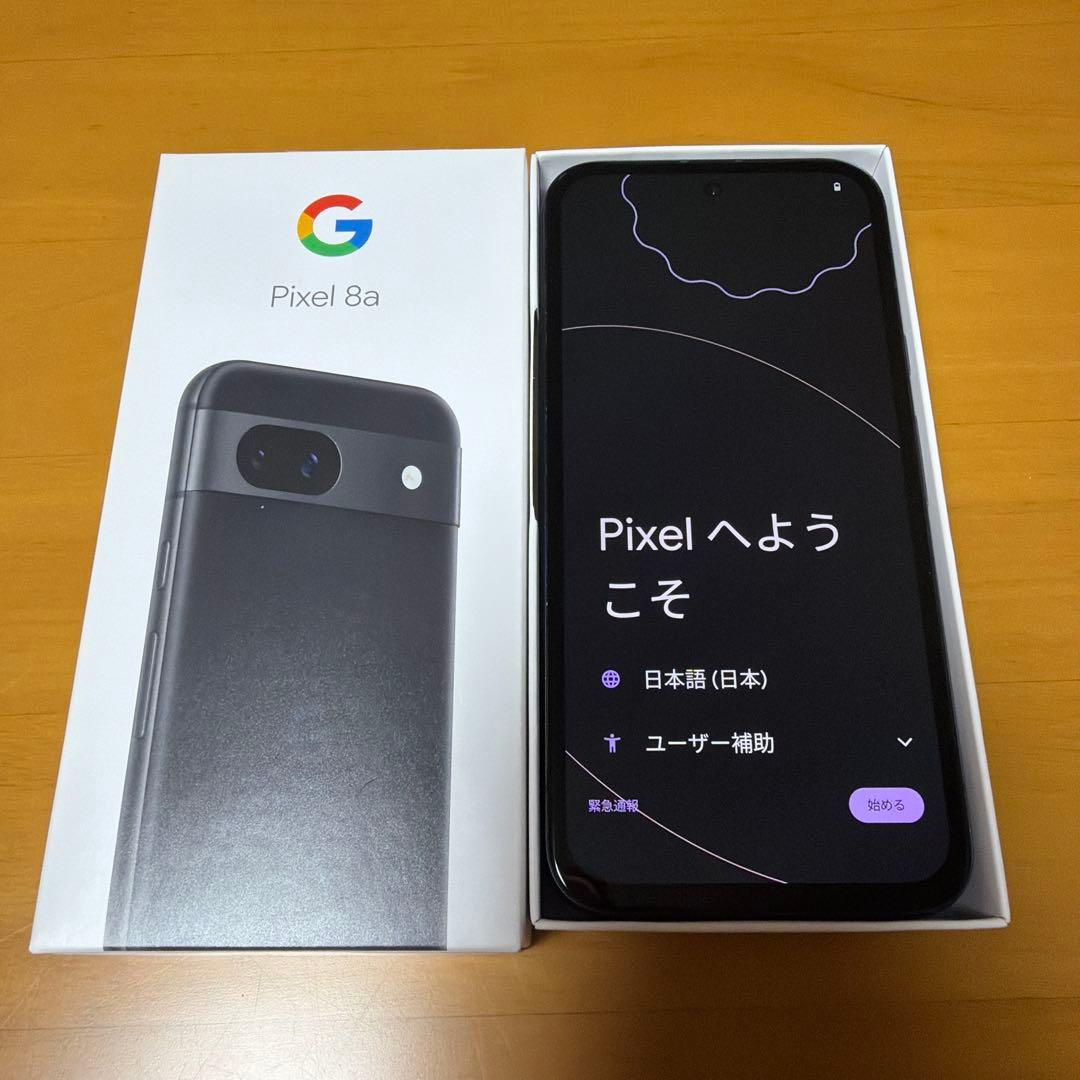 Google Pixel 8a 128GB ブラック　ほぼ新品