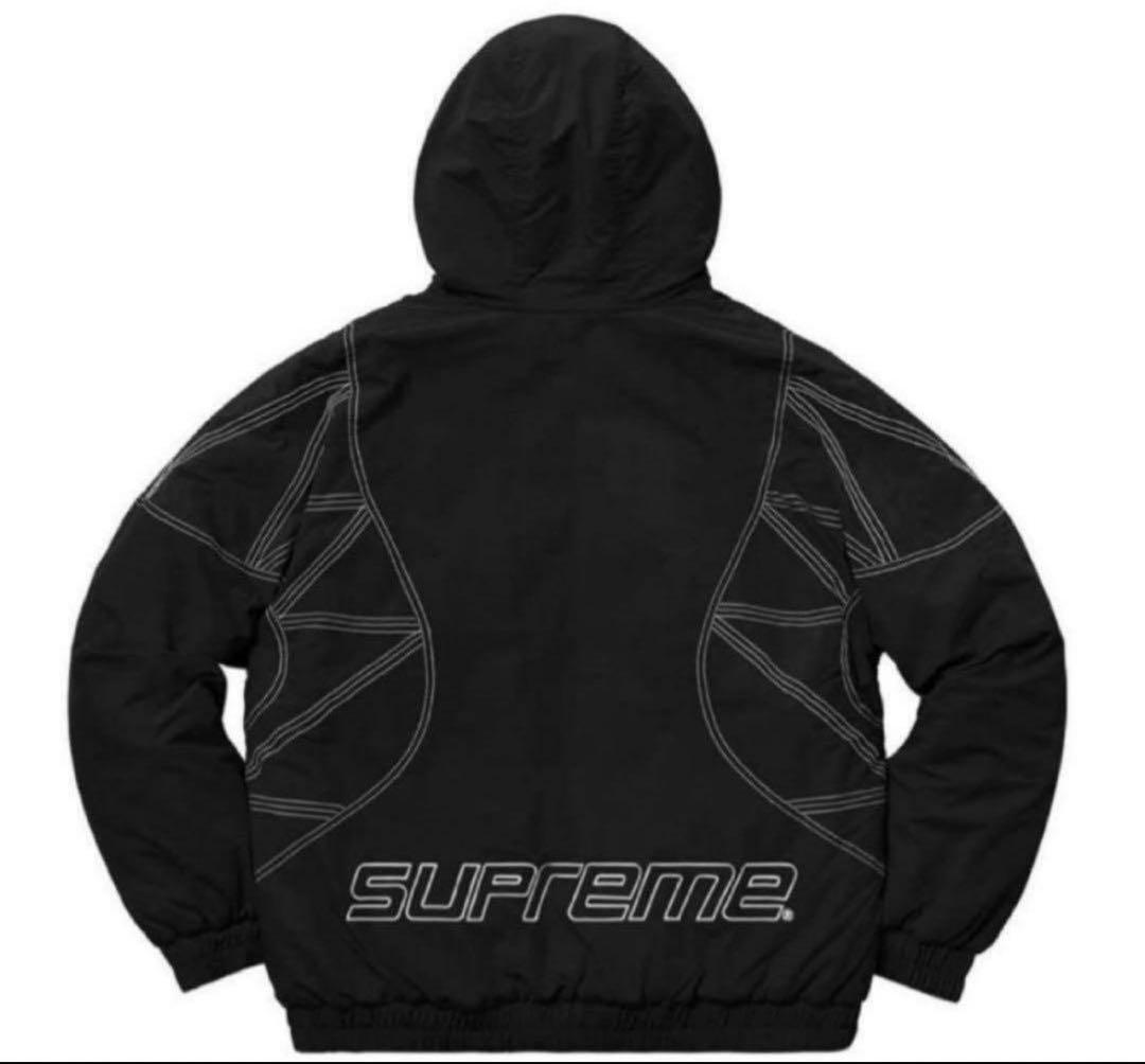 supreme zigzag ナイロンジャケット