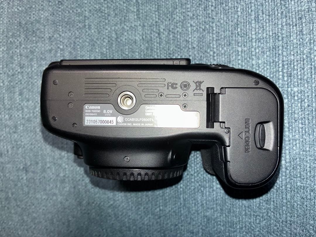 【Canon EOS 70D ダブルレンズセット】 Wi-Fi搭載