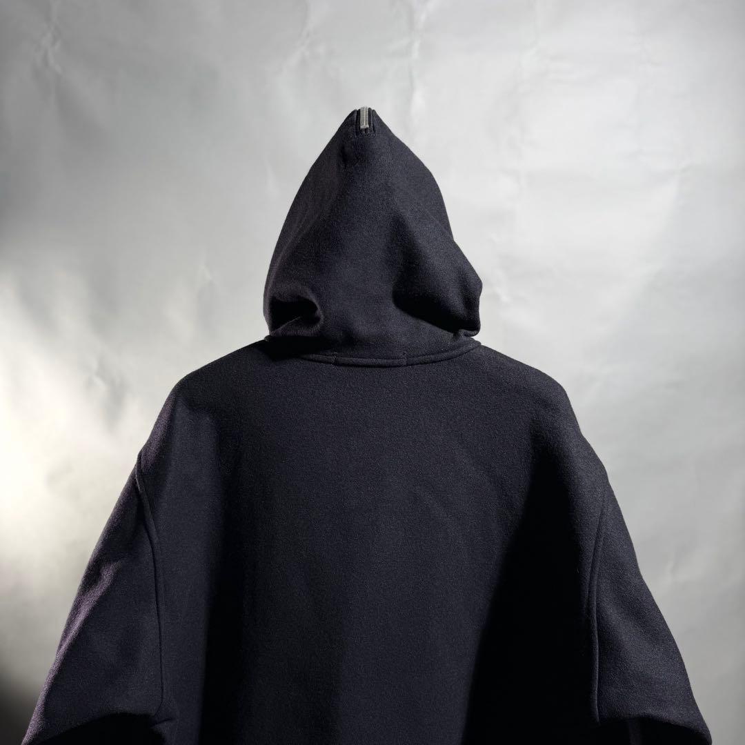 COMOLI メルトンフーデッドコート size2