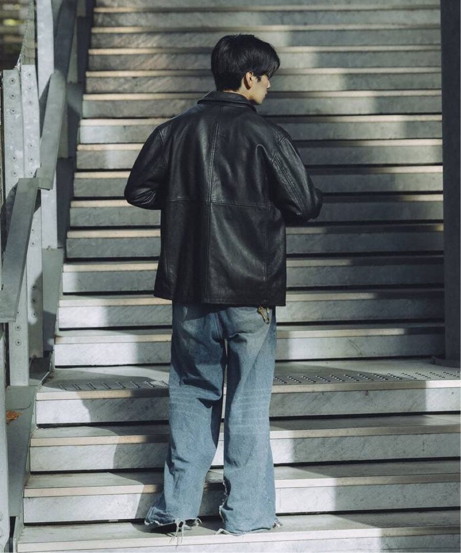 ゴートレザー ウォッシュド カーコート　ジャーナルスタンダード　25AW