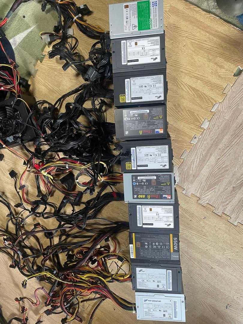 6/2-C 5 電源ユニット　500Wx 10個セット