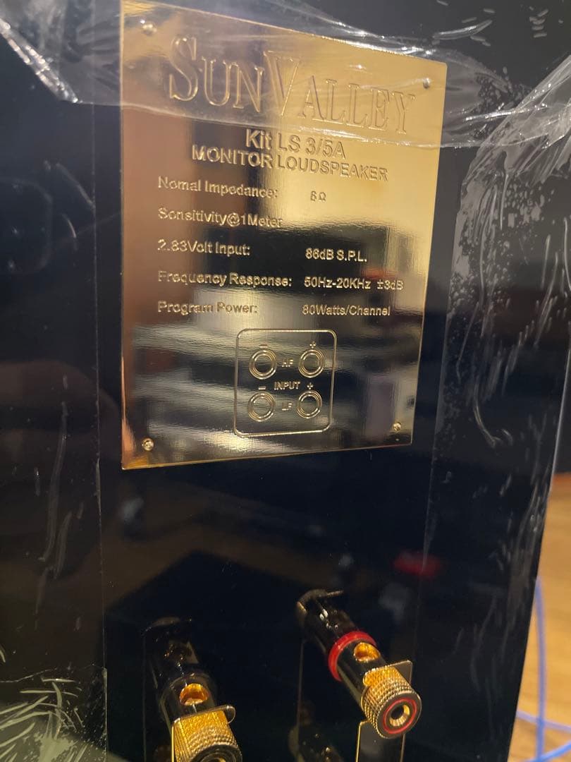 SUNVALLEY KIT LS3/5a スピーカーペア【ワンオーナー・極美品】