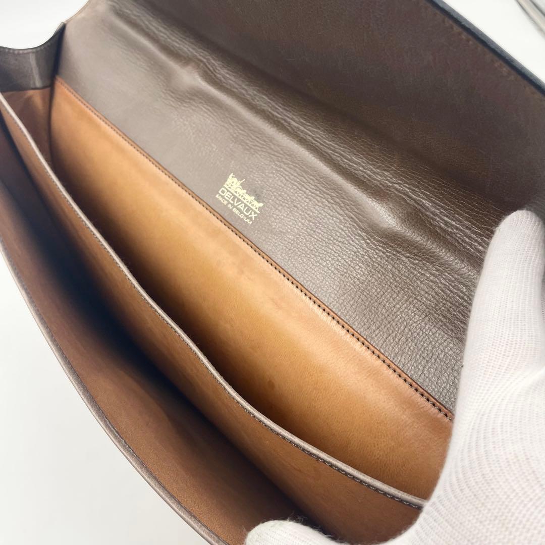 【最高級】delvaux デルヴォー ビジネスバッグ ブリーフケース A4可