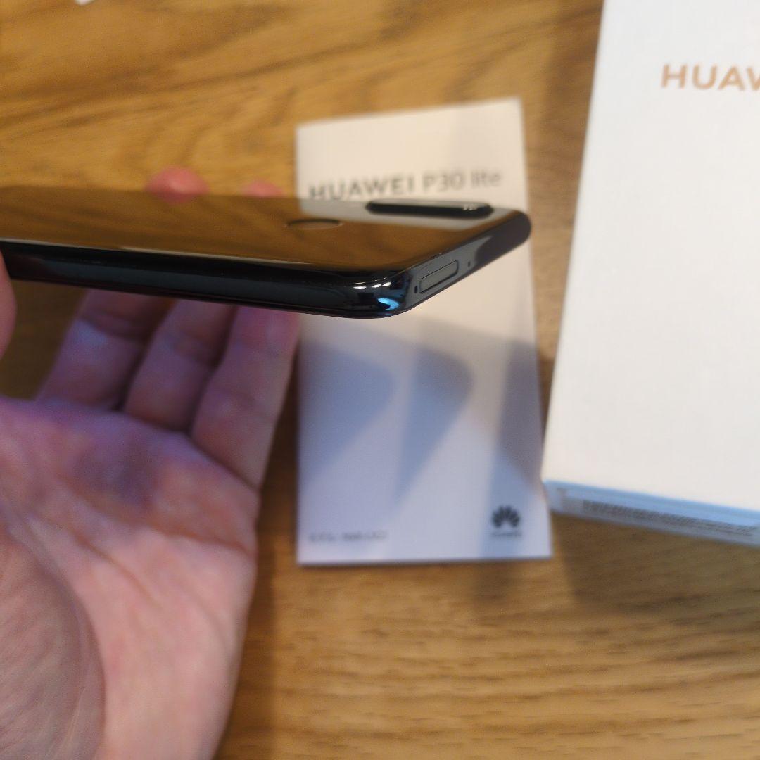 HUAWEI P30 lite ブラック 充電器付き