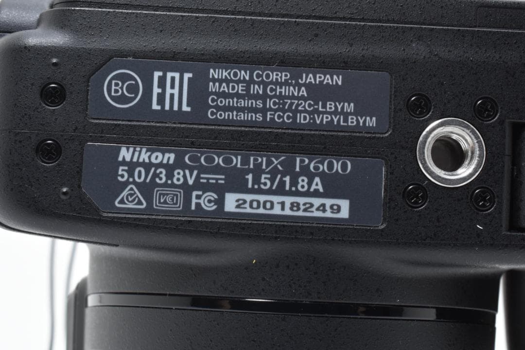 ▪️美品▪️ニコン Nikon P600 ブラック
