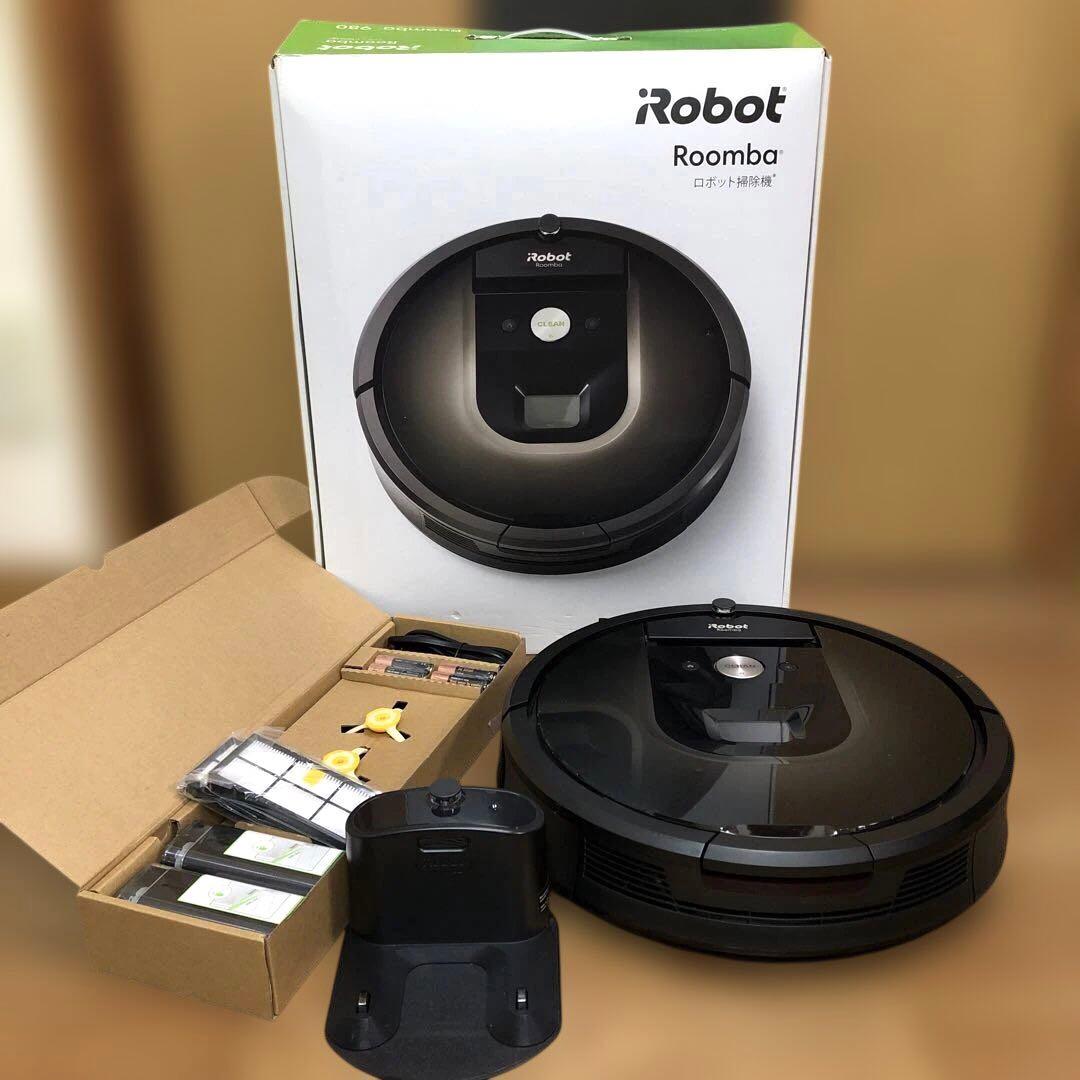 iRobot Roomba 980 ロボット掃除機　本体・箱・付属品