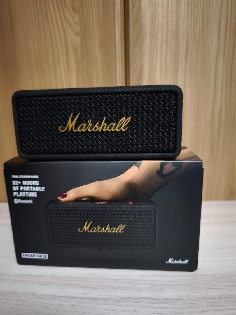 音質抜群！【正規品】Marshall Emberton Ⅲ ブラック
