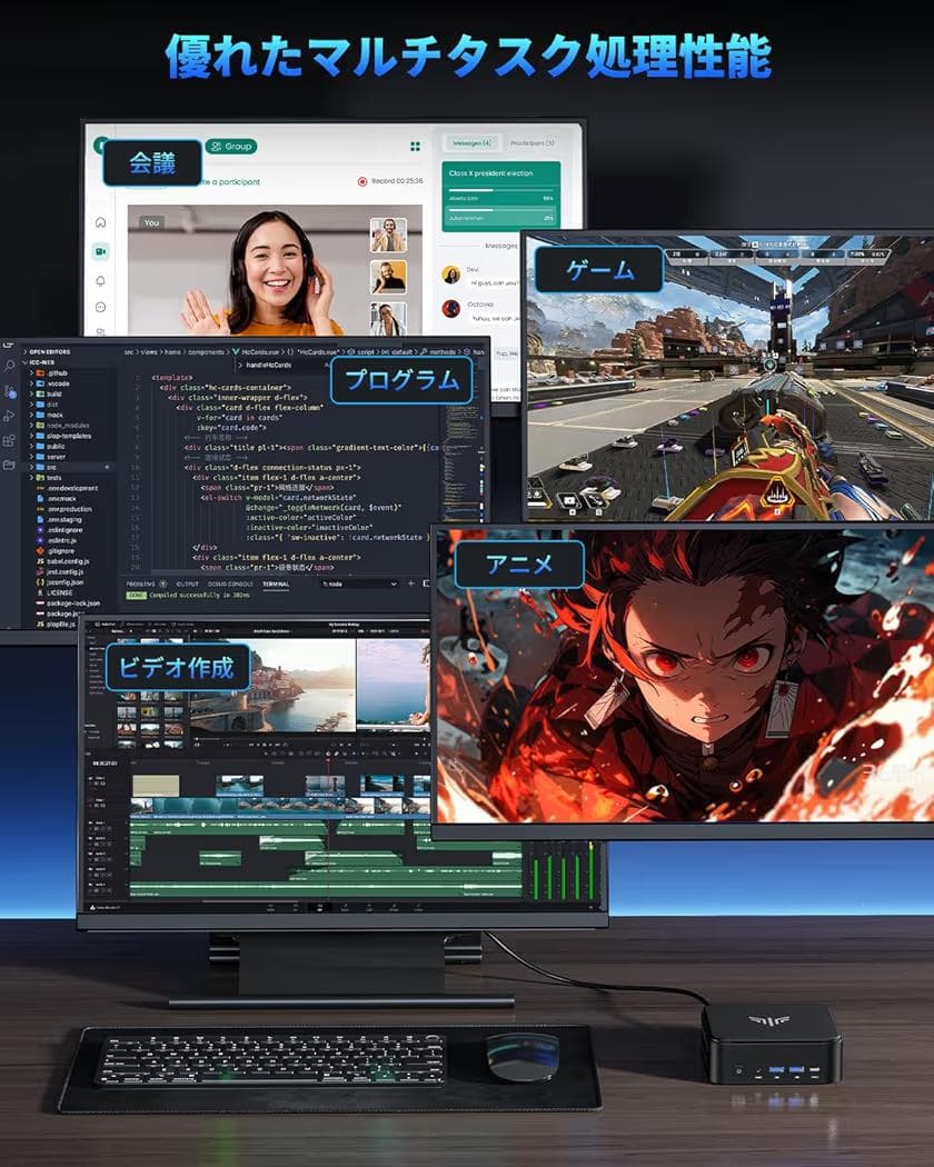 [限定販売] Pinova E3B Ryzen 7 MINI PC