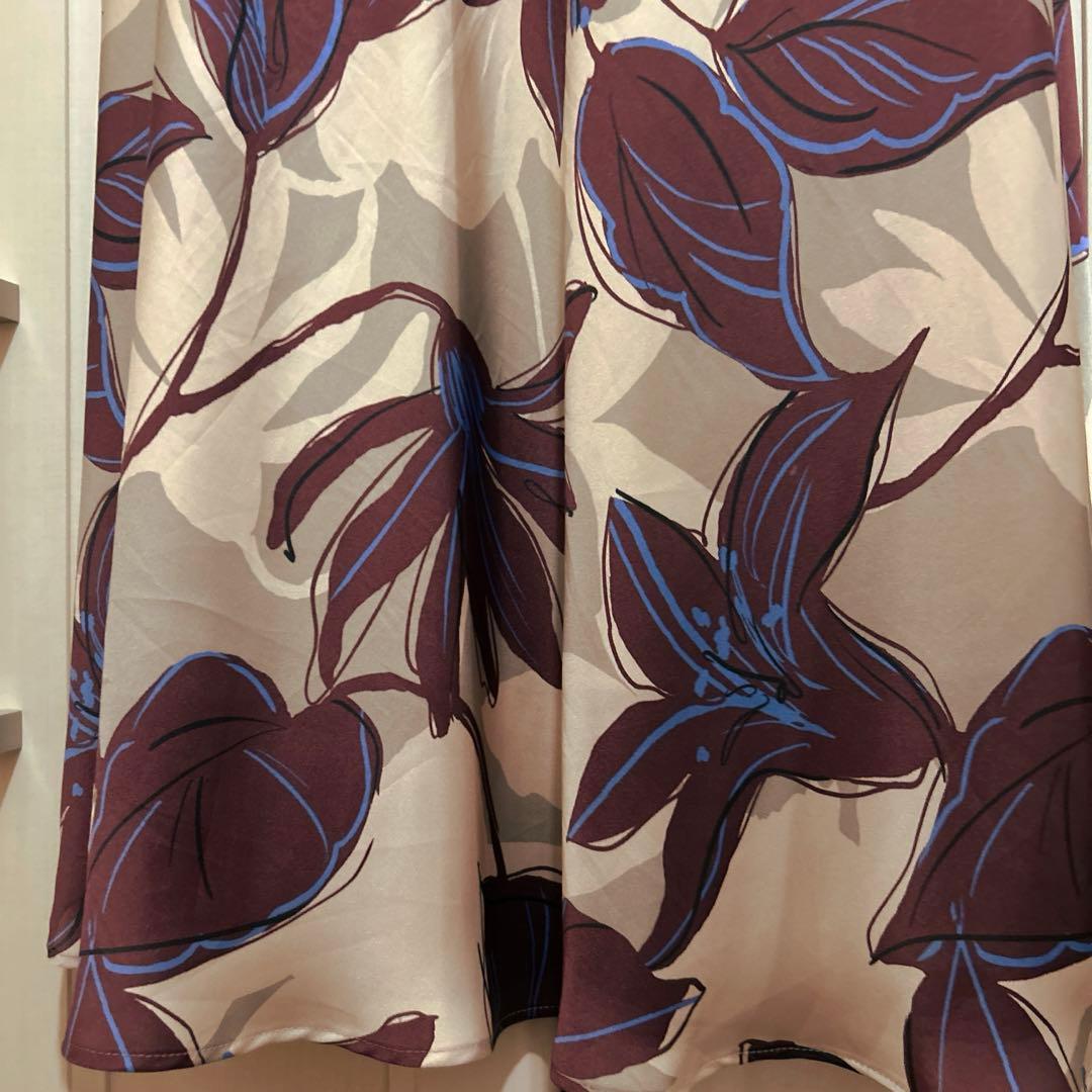 ボールジィ フラワープリント スカート 34 トゥモローランド 2025AW