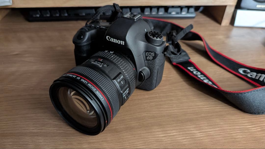 Canon EOS 6D + 24-70 Lレンズ 一眼レフカメラセット