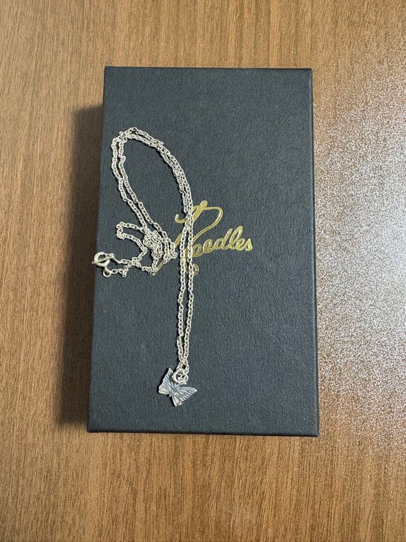 Needles シルバー パピヨンネックレス