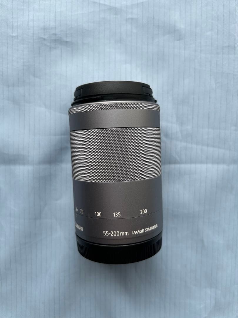 Canon EOS kissMホワイト ミラーレス一眼カメラ　ダブルズームキット