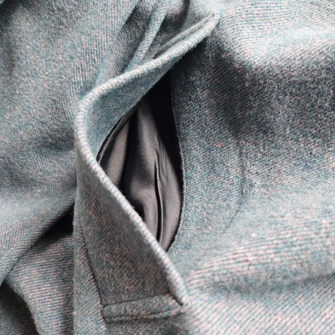 y*o様 CITEN スタンドカラー ポンチョ ブルー