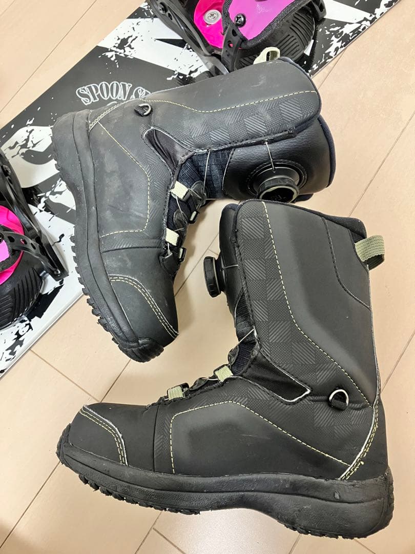 ブーツ22.0cm SPOON スノーボード 110 子供用キッズジュニア