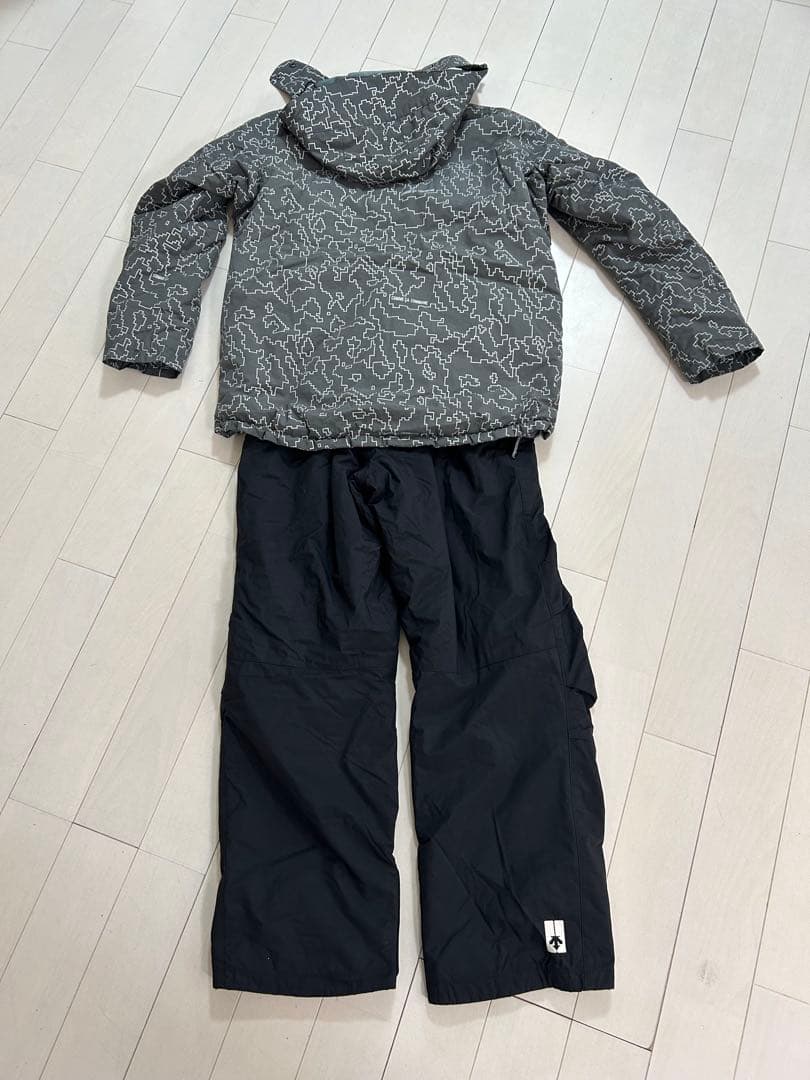 スノーボードウェア グレー/ブラック