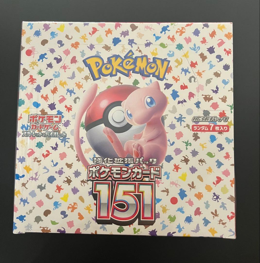 ポケモンカード 151 シュリンク付き 1BOX